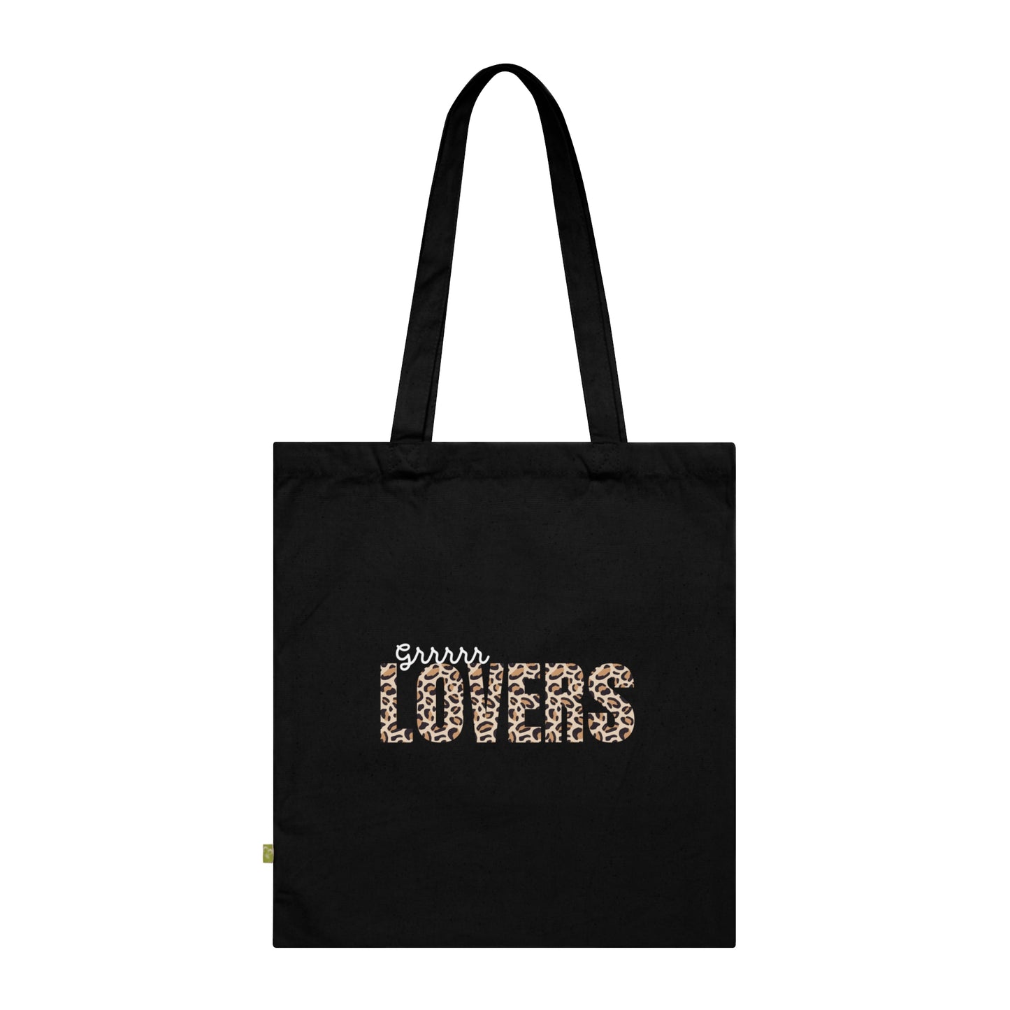 Tote Bag "The LOVERS Léopard" Coton Organique