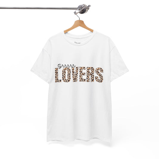 T-shirt "The LOVERS – Léopard"